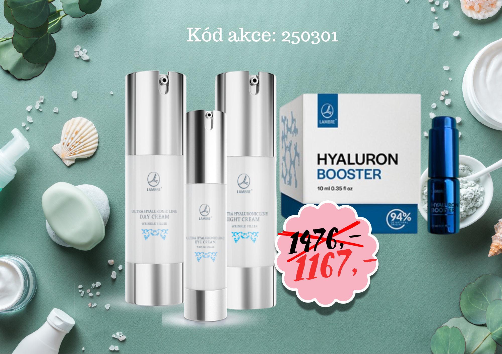 Sada hyaluronic + hyaluron Booster