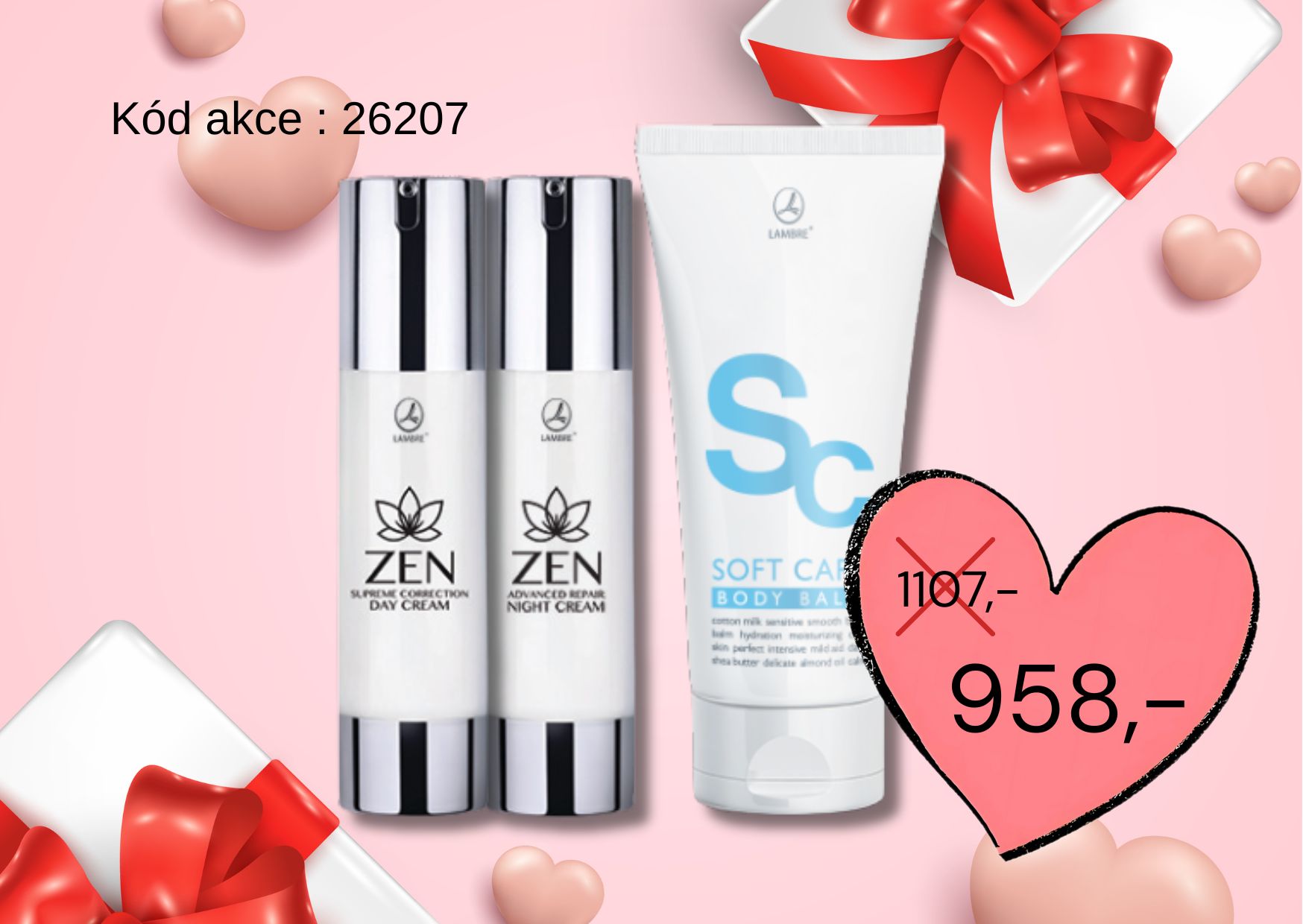 ZEN denní,noční+Soft balzám