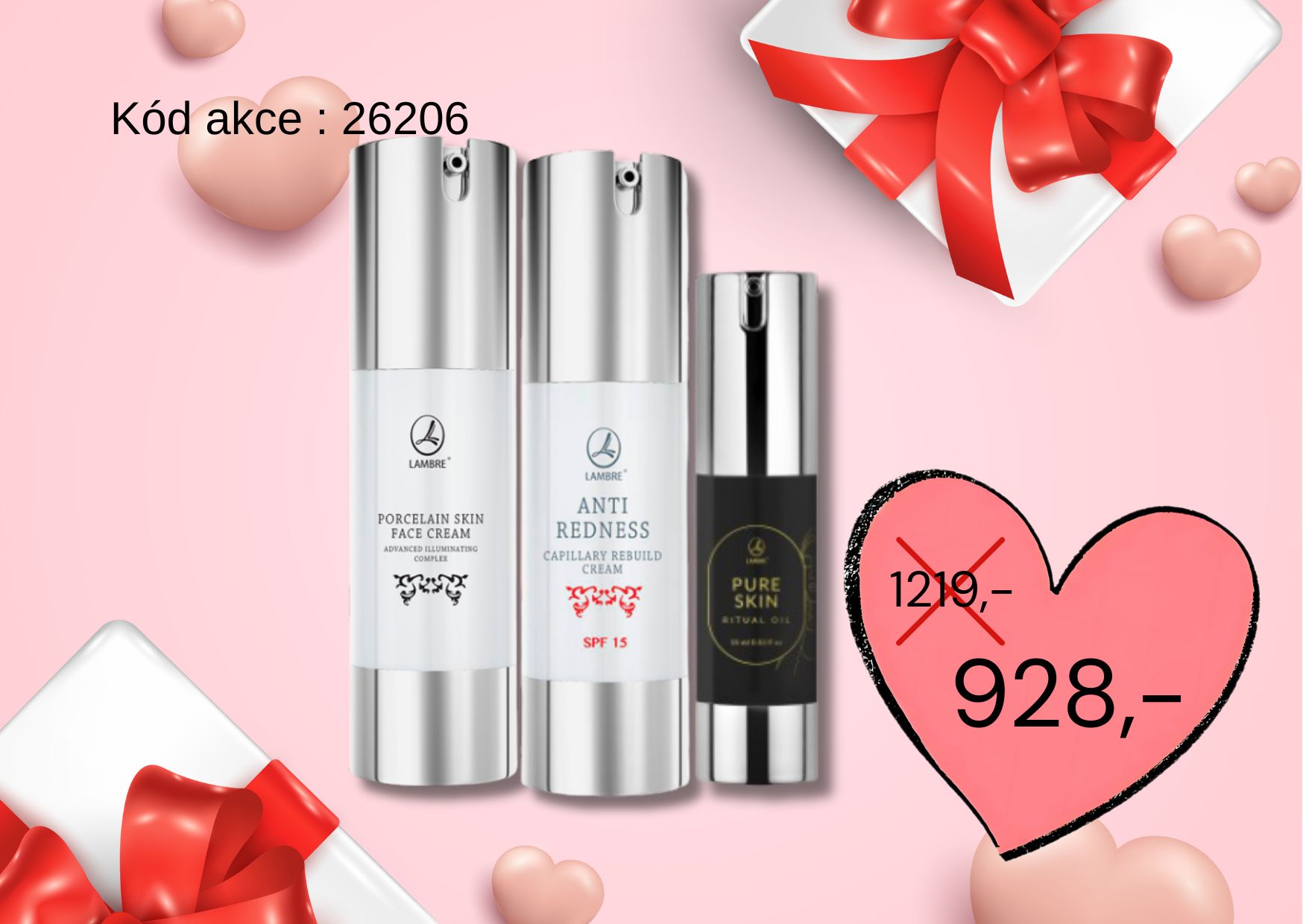 Antirednes,Porcelán+Ritual Oil