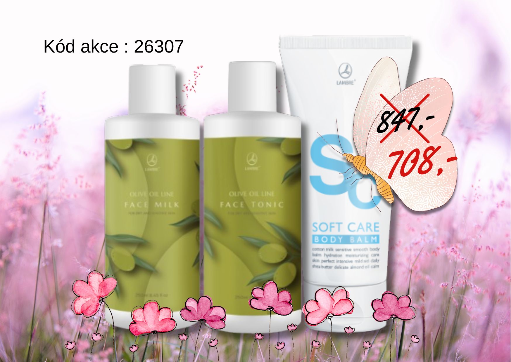 Oliva tonikum, mléko+balzam