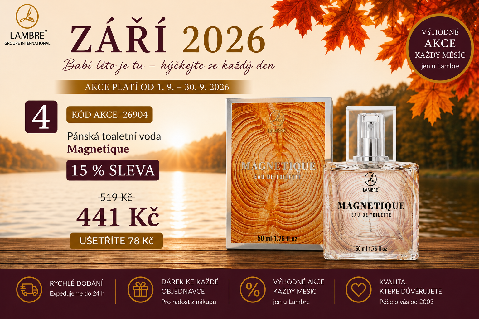 15% sleva! Magnetique EDT