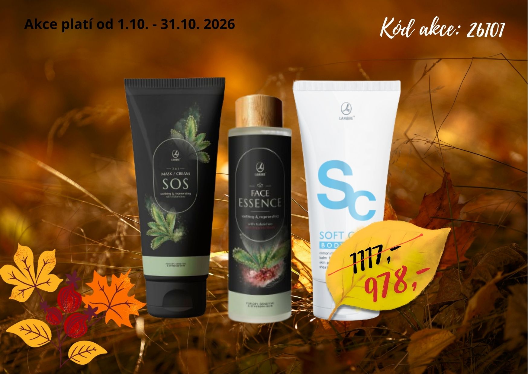 Sos krém, esence+soft balzam